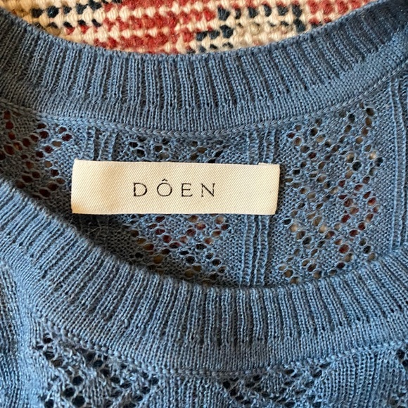 Doen French Blue Norfolk Sweater - Picture 6 of 6